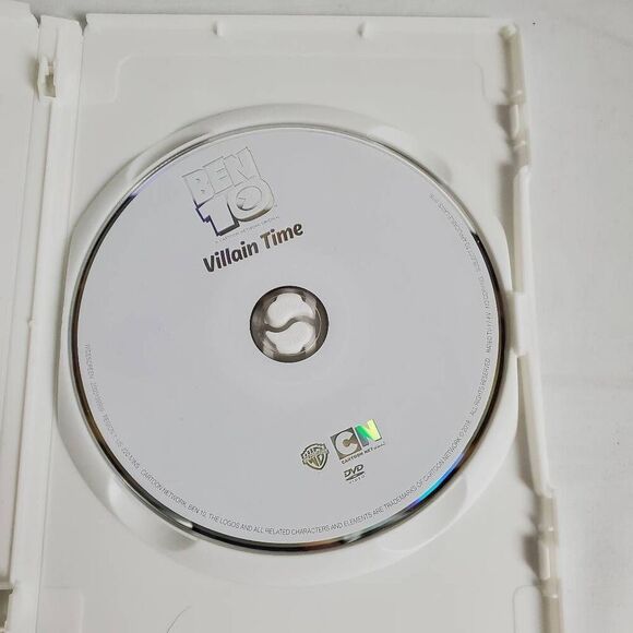 Ben 10 Villain Time DVD Cartoon Network Animated Action - Picture 2 of 3